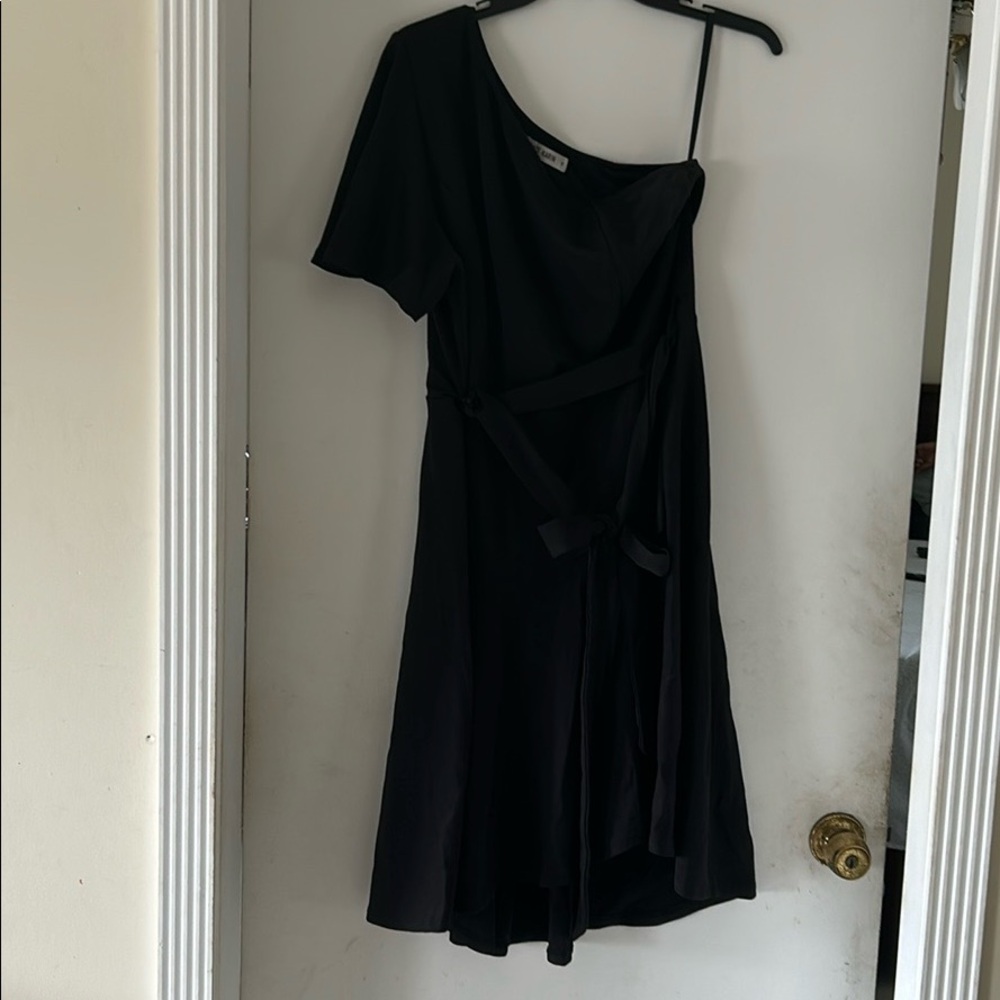 Black cocktail dress